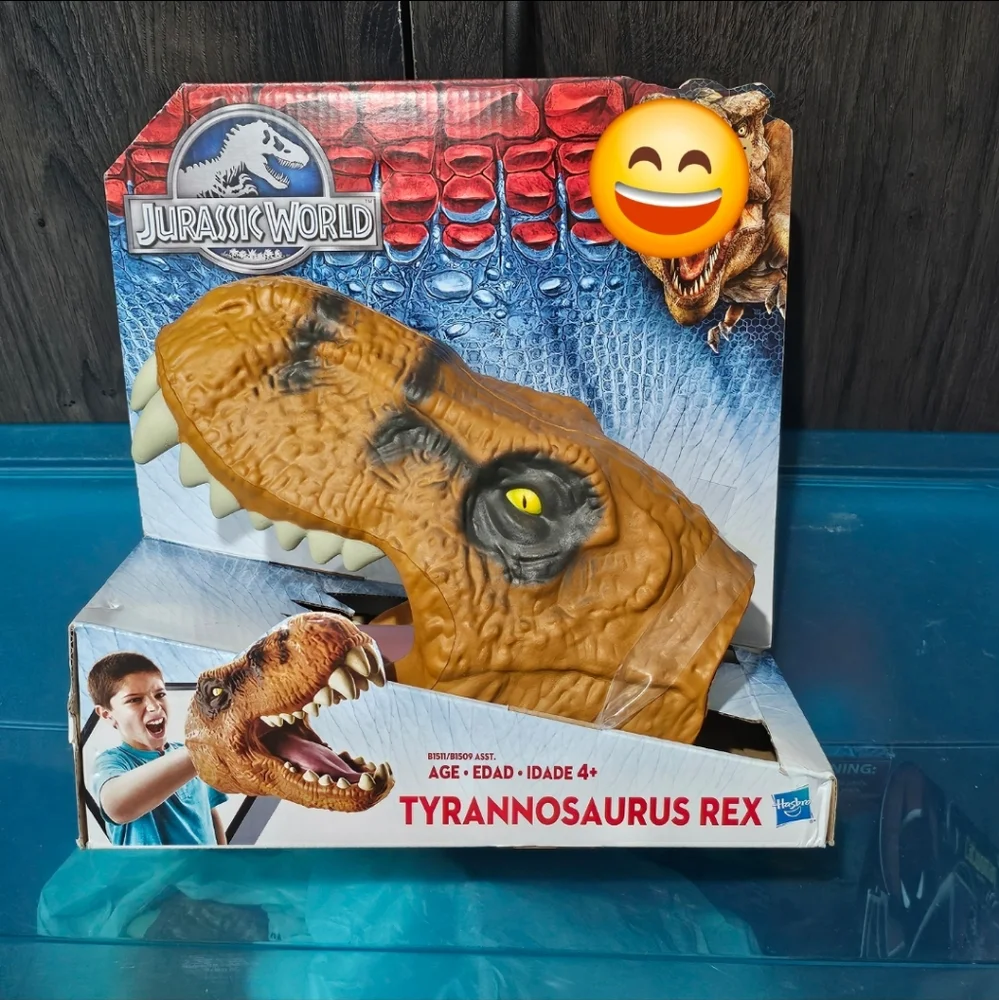 Jurassic World Tyrannasaurus Rex Hand Puppet Head